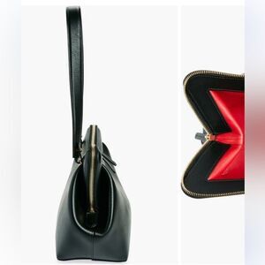 M Frame Leather Shoulder Bag
Mansur Gavriel Color: Black/ Flamma